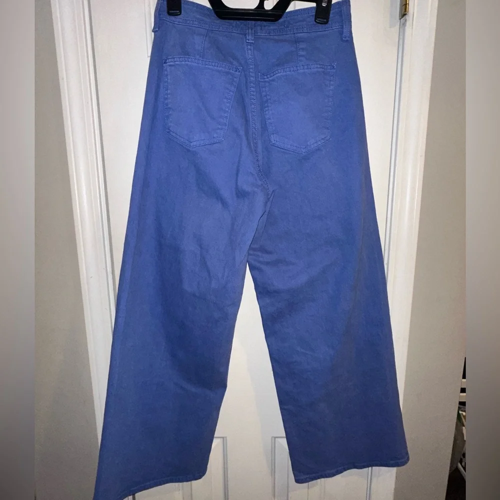 Sailor High-Rise Wide Leg Relaxed Fit Ankle Jeans - Blue, Women’s Size 6, Trendy - Picture 2 of 9